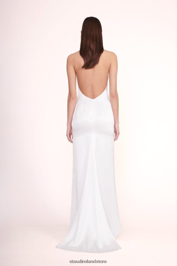 Women Bridal White STAUD JANET DRESS H8RLPJ1041