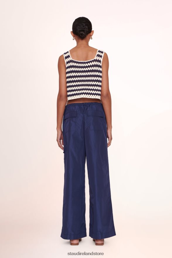 Women Clothing Acid Cobalt STAUD NICKEL TOP H8RLPJ431