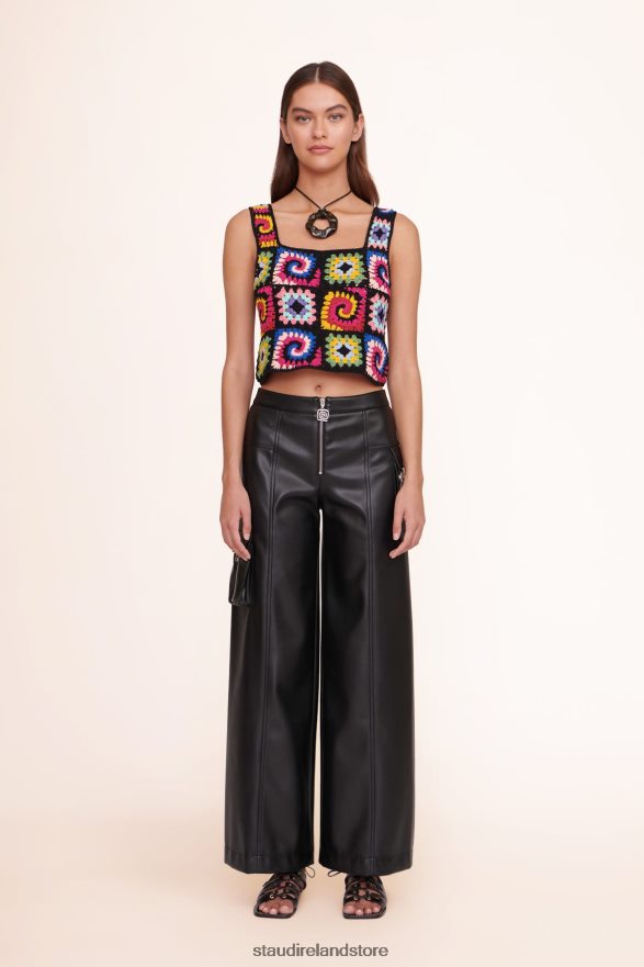 Women Clothing Acid Rainbow STAUD PSYCHEDELIC TOP H8RLPJ427