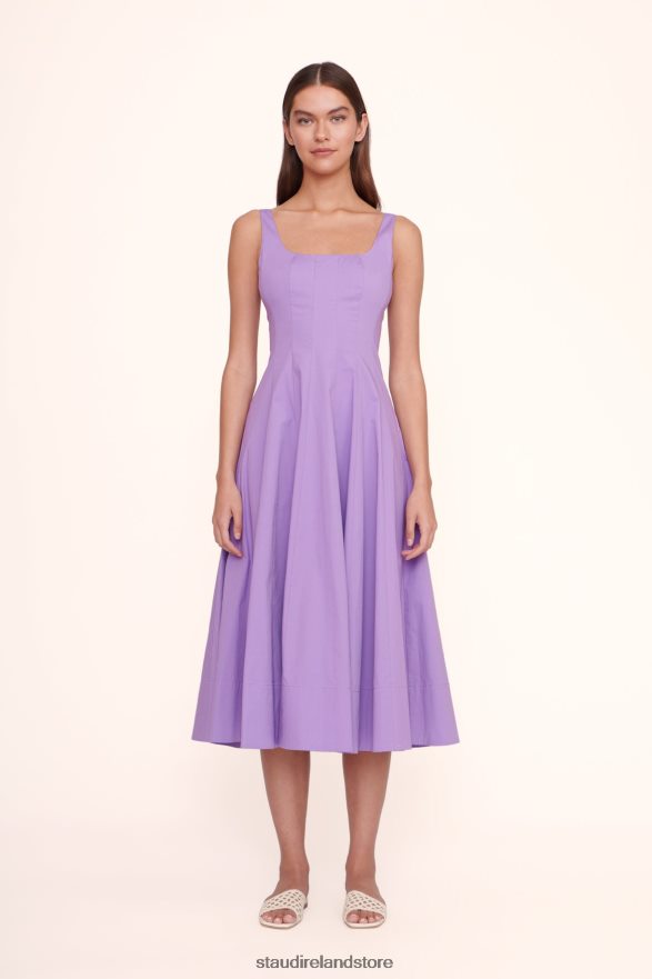 Women Clothing Amethyst STAUD WELLS DRESS H8RLPJ48