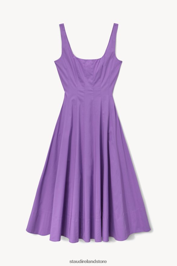 Women Clothing Amethyst STAUD WELLS DRESS H8RLPJ48