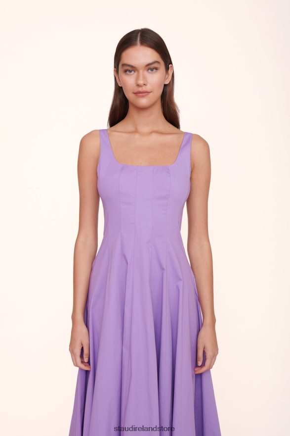 Women Clothing Amethyst STAUD WELLS DRESS H8RLPJ48