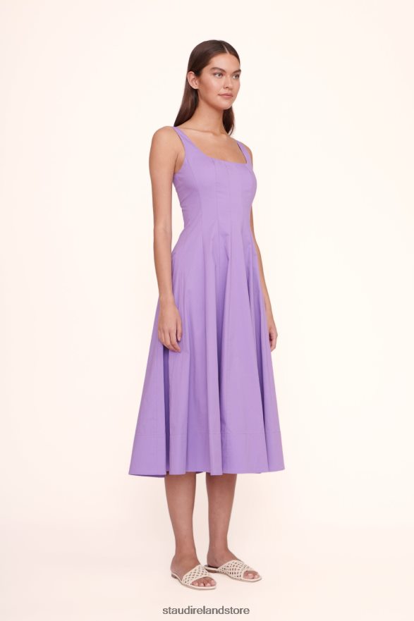 Women Clothing Amethyst STAUD WELLS DRESS H8RLPJ48