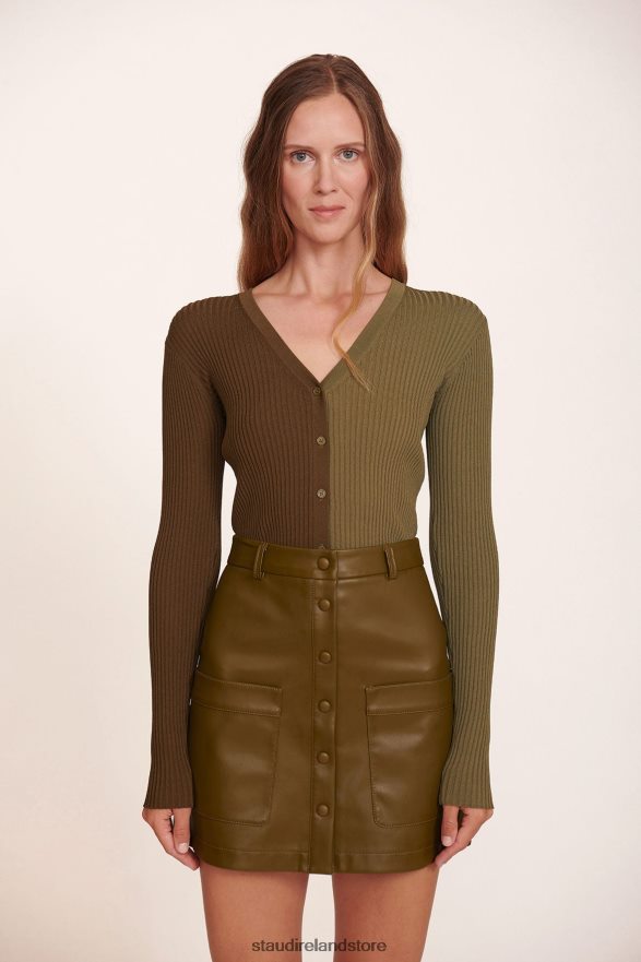 Women Clothing Avocado Olive STAUD CARGO SWEATER H8RLPJ395