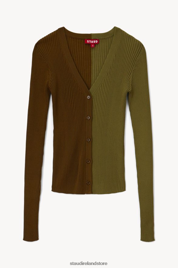 Women Clothing Avocado Olive STAUD CARGO SWEATER H8RLPJ395