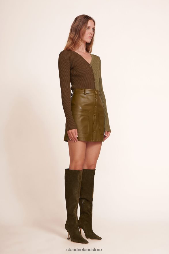Women Clothing Avocado Olive STAUD CARGO SWEATER H8RLPJ395