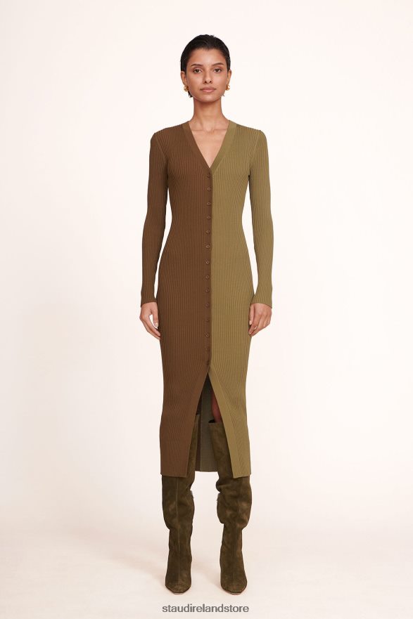 Women Clothing Avocado Olive STAUD SHOKO SWEATER H8RLPJ211
