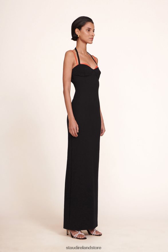 Women Clothing Black Cherry STAUD MASONITE DRESS H8RLPJ285