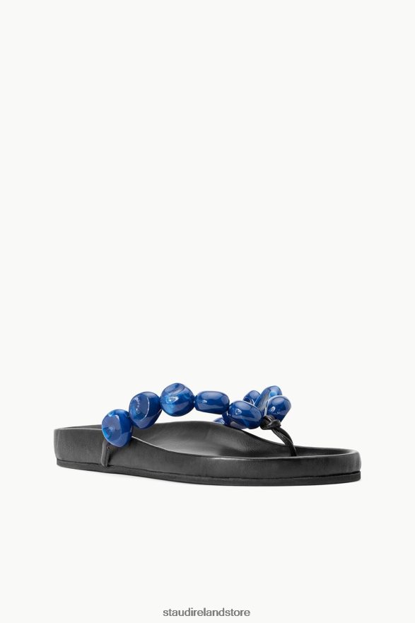 Women Clothing Black Lapis STAUD ANDRE SLIDE H8RLPJ655