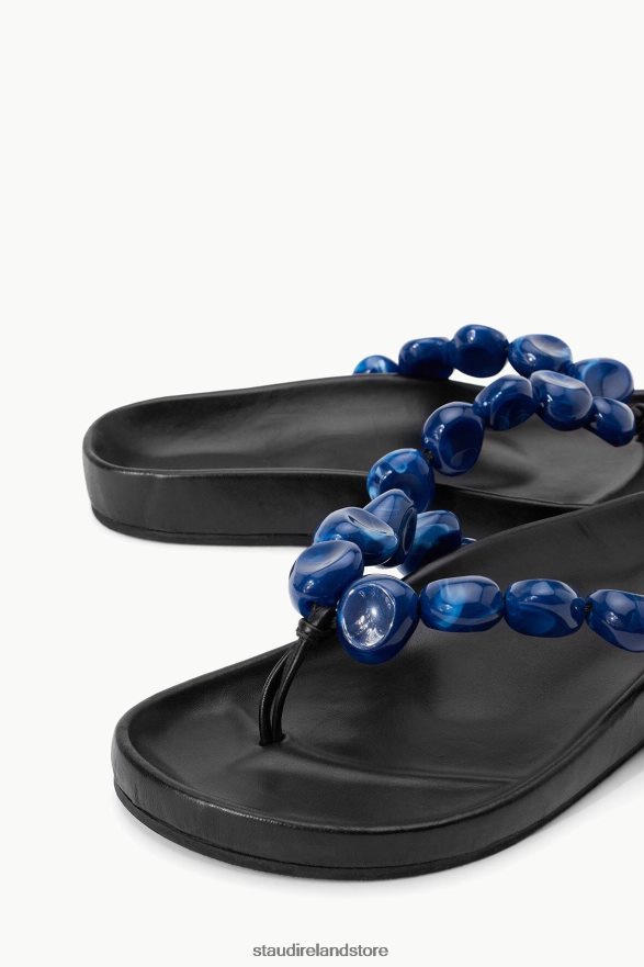 Women Clothing Black Lapis STAUD ANDRE SLIDE H8RLPJ655