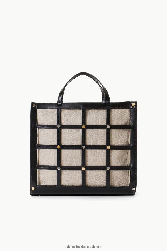 Women Clothing Black Natural STAUD EMMA TOTE H8RLPJ638