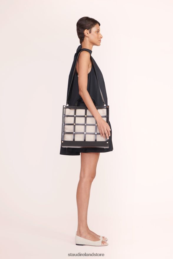 Women Clothing Black Natural STAUD EMMA TOTE H8RLPJ638
