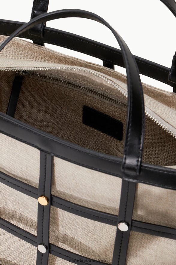Women Clothing Black Natural STAUD EMMA TOTE H8RLPJ638