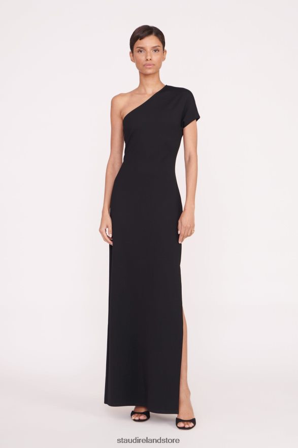 Women Clothing Black STAUD ADALYNN DRESS H8RLPJ13