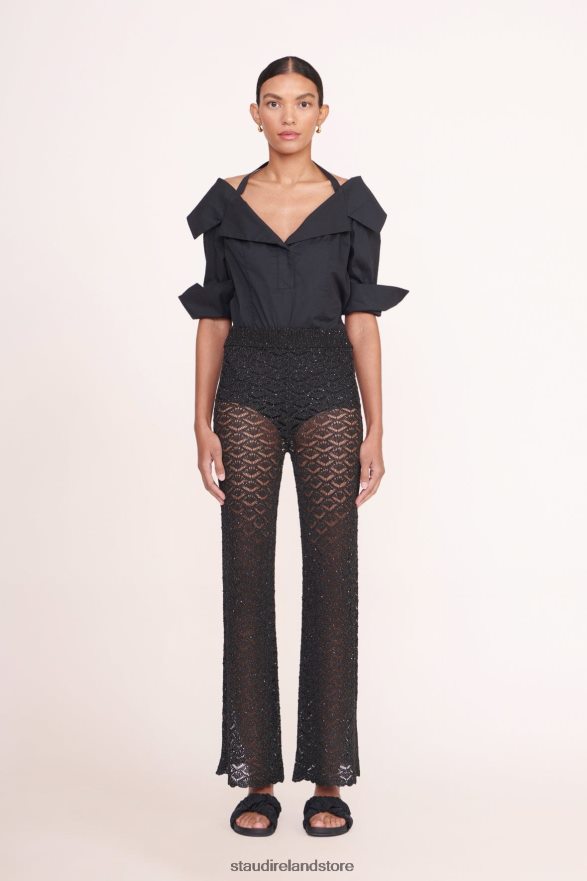 Women Clothing Black STAUD ADRIANNA PANT H8RLPJ531