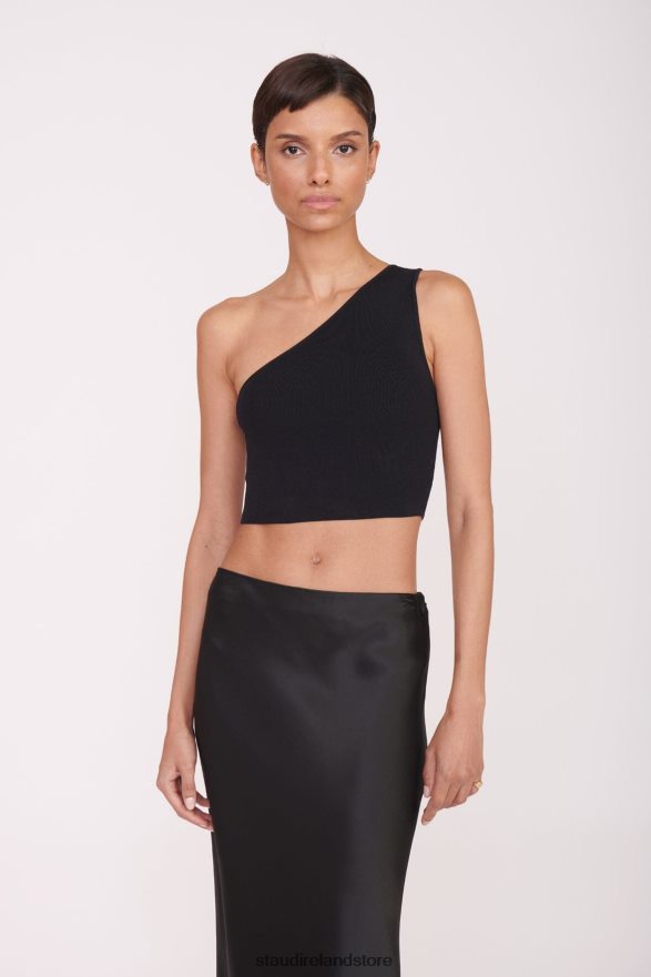 Women Clothing Black STAUD ANGELA SKIRT H8RLPJ472