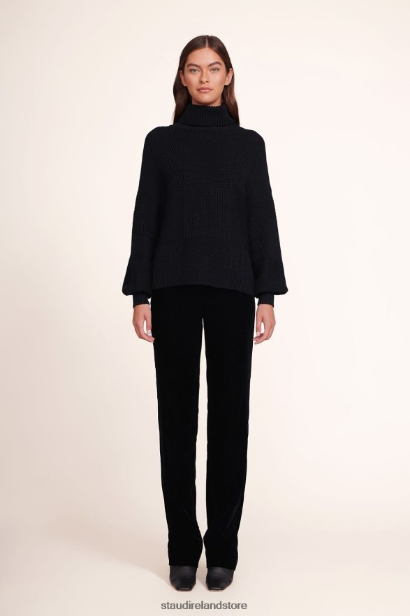 Women Clothing Black STAUD BENNY SWEATER H8RLPJ604