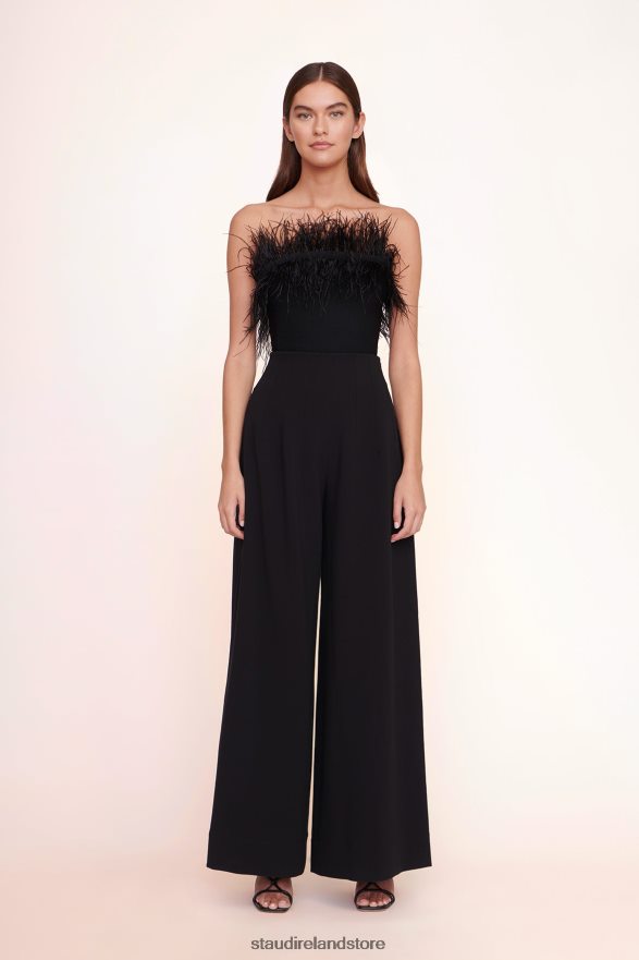 Women Clothing Black STAUD CALEB PANT H8RLPJ510