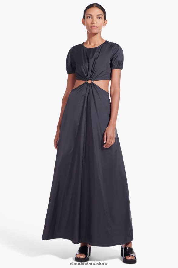 Women Clothing Black STAUD CALYPSO DRESS H8RLPJ313