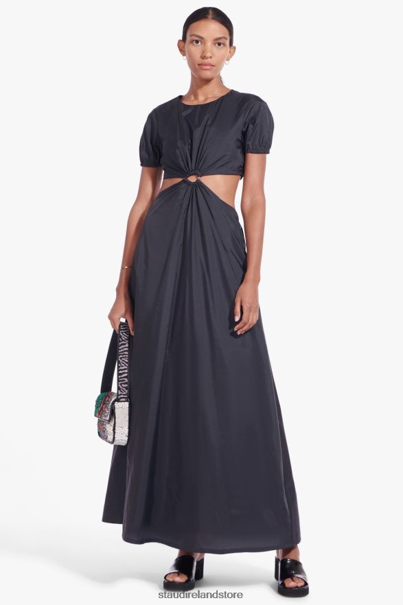 Women Clothing Black STAUD CALYPSO DRESS H8RLPJ313