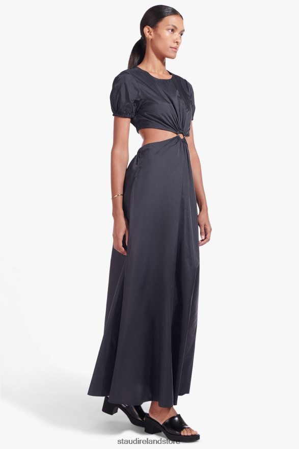 Women Clothing Black STAUD CALYPSO DRESS H8RLPJ313