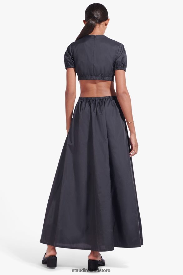 Women Clothing Black STAUD CALYPSO DRESS H8RLPJ313