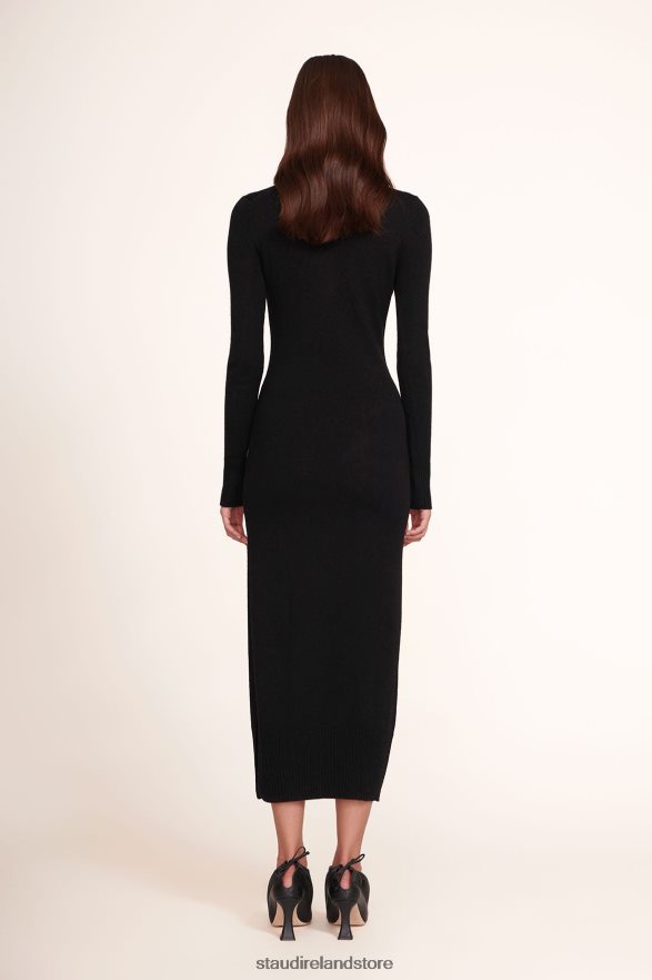 Women Clothing Black STAUD CROWN DRESS H8RLPJ281