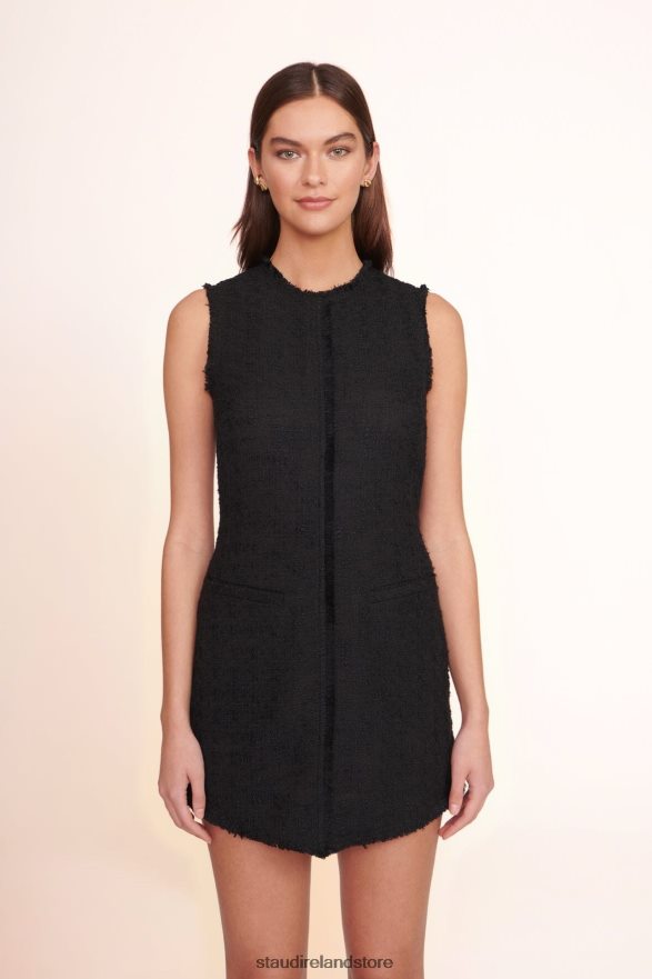 Women Clothing Black STAUD CRYSTAL DRESS H8RLPJ209