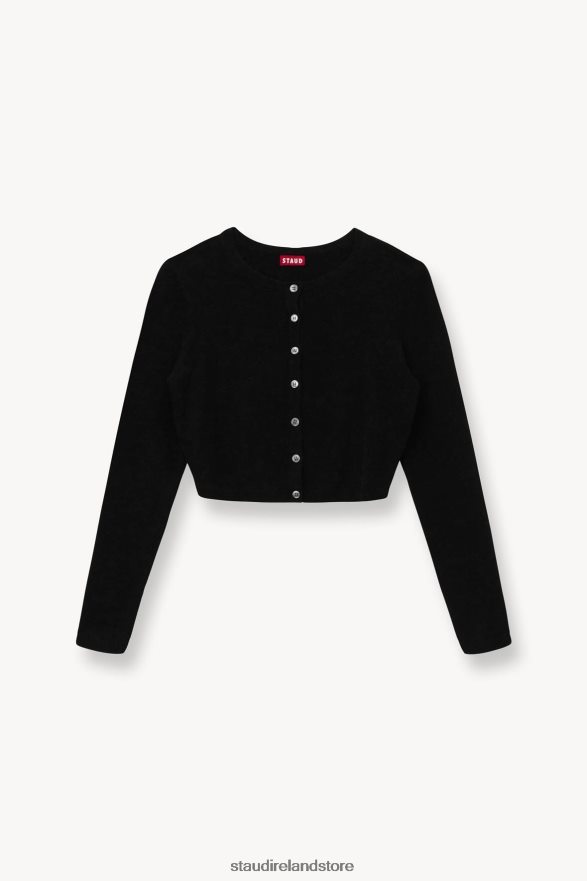 Women Clothing Black STAUD DEANNA SWEATER H8RLPJ582