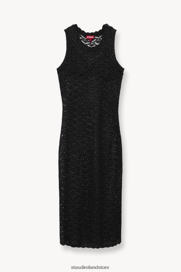 Women Clothing Black STAUD DEVAN TOP H8RLPJ418