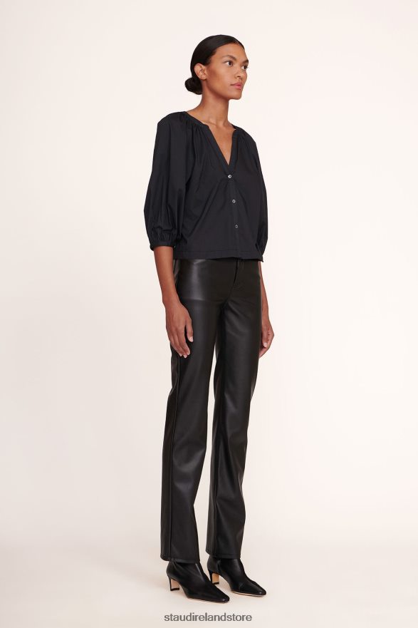 Women Clothing Black STAUD DILL TOP H8RLPJ443