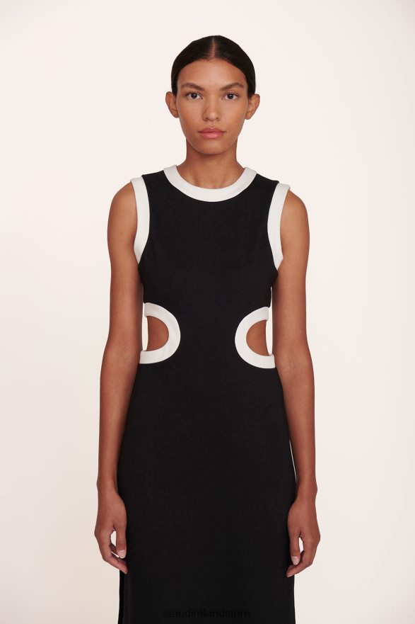 Women Clothing Black STAUD DOLCE DRESS H8RLPJ191