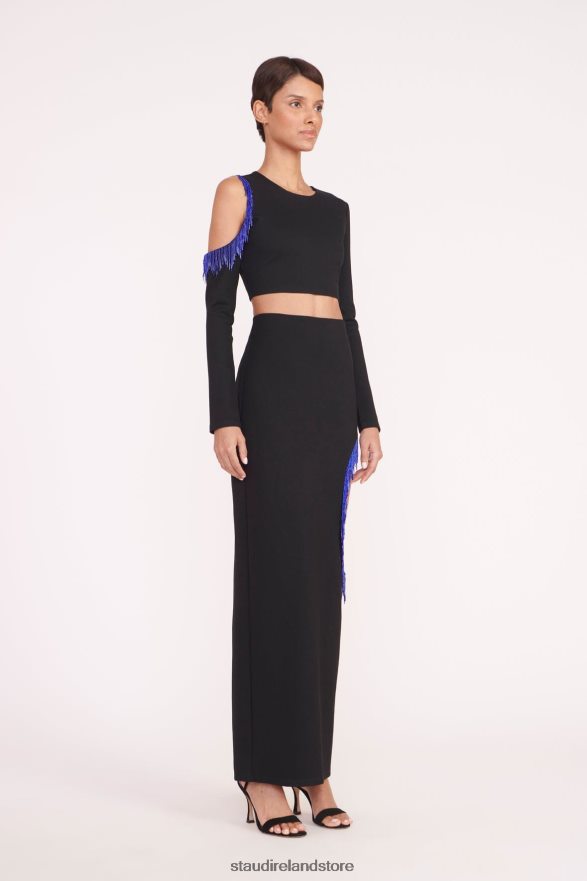 Women Clothing Black STAUD ELLEN TOP H8RLPJ321