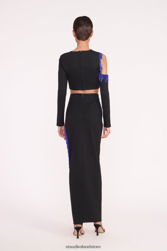 Women Clothing Black STAUD ELLEN TOP H8RLPJ321