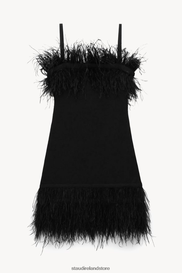 Women Clothing Black STAUD ETTA DRESS H8RLPJ274