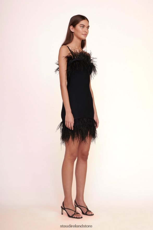 Women Clothing Black STAUD ETTA DRESS H8RLPJ274
