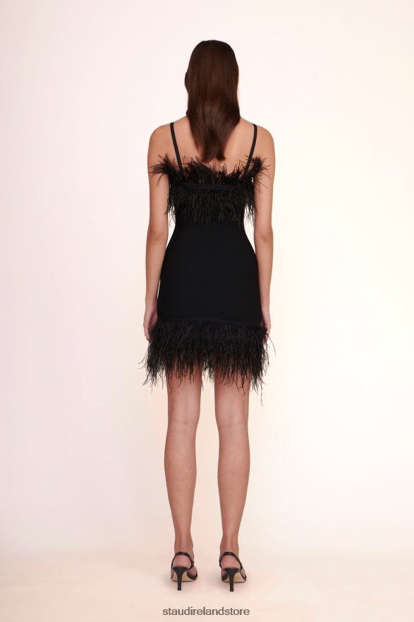 Women Clothing Black STAUD ETTA DRESS H8RLPJ274