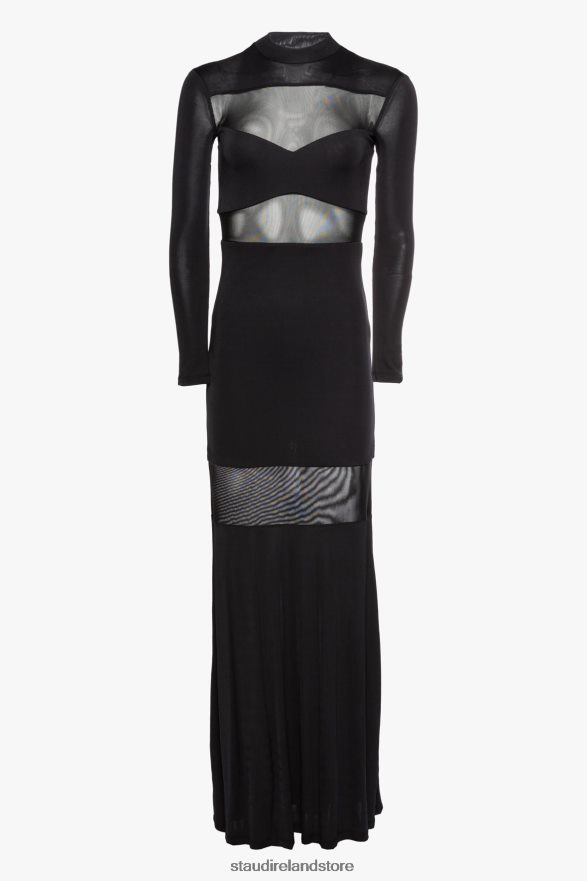 Women Clothing Black STAUD FALCON DRESS H8RLPJ251