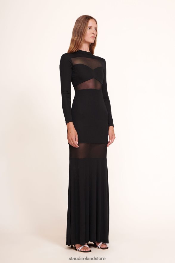 Women Clothing Black STAUD FALCON DRESS H8RLPJ251