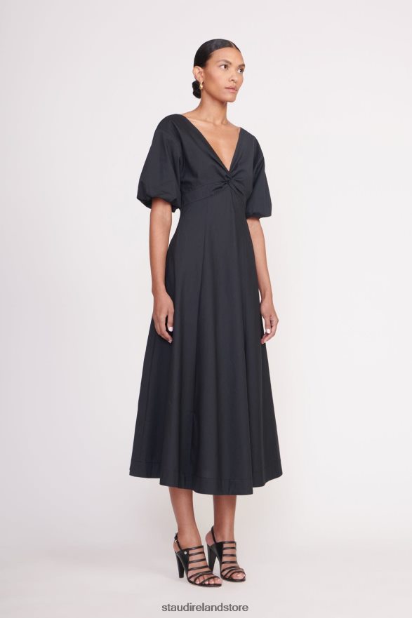 Women Clothing Black STAUD FINLEY DRESS H8RLPJ157