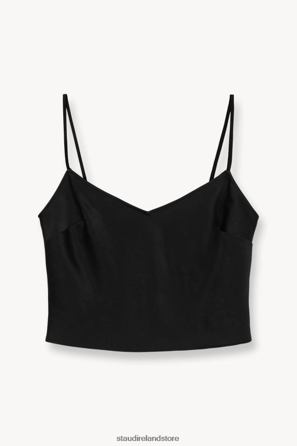 Women Clothing Black STAUD GRACIE TOP H8RLPJ322