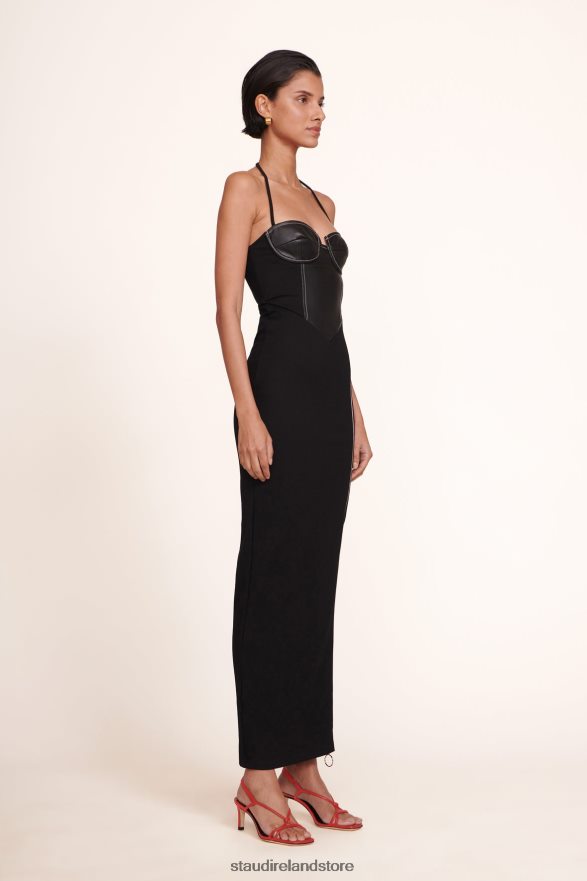 Women Clothing Black STAUD HINDLEY DRESS H8RLPJ609