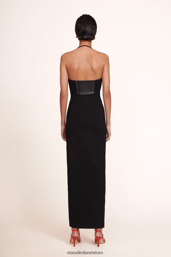 Women Clothing Black STAUD HINDLEY DRESS H8RLPJ609