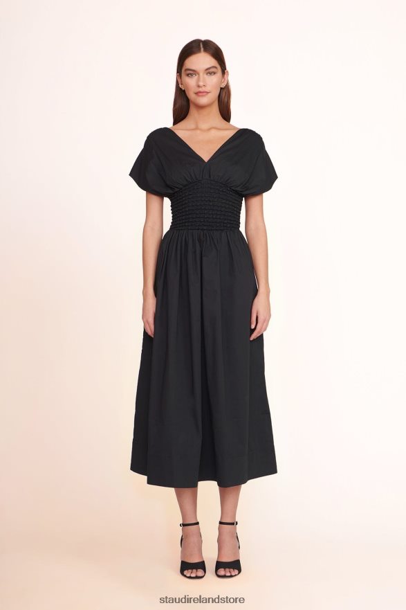Women Clothing Black STAUD JACKSON DRESS H8RLPJ181