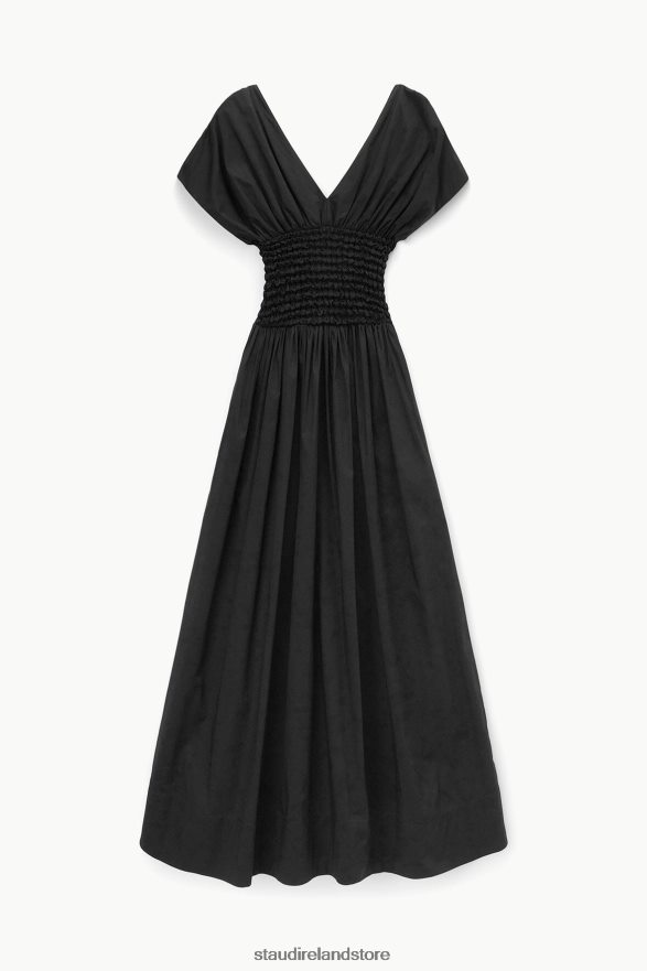 Women Clothing Black STAUD JACKSON DRESS H8RLPJ181