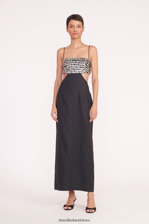 Women Clothing Black STAUD JADA DRESS H8RLPJ36