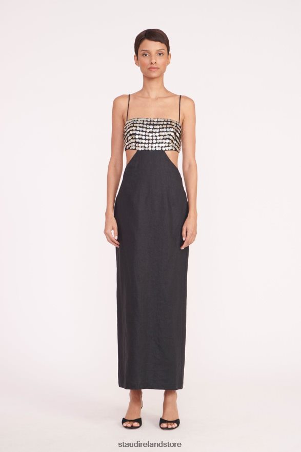 Women Clothing Black STAUD JADA DRESS H8RLPJ36