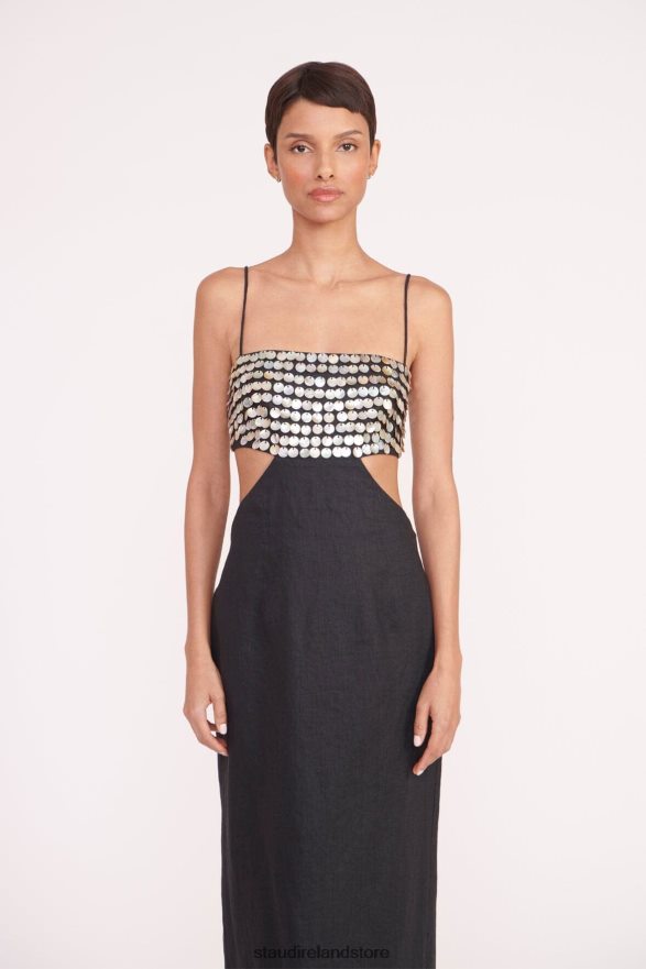 Women Clothing Black STAUD JADA DRESS H8RLPJ36