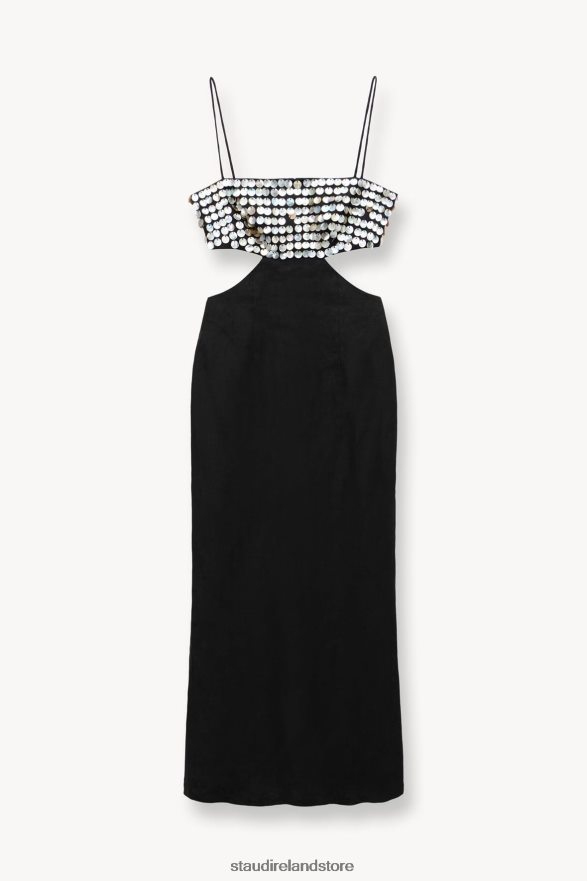 Women Clothing Black STAUD JADA DRESS H8RLPJ36