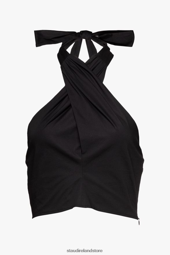 Women Clothing Black STAUD KAI TOP H8RLPJ448